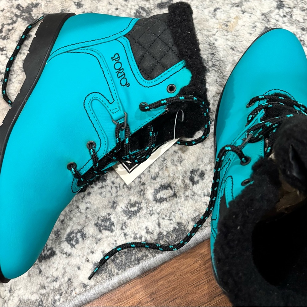 SPORTO Vintage Emerald/Black Thermolite Hiking Boots